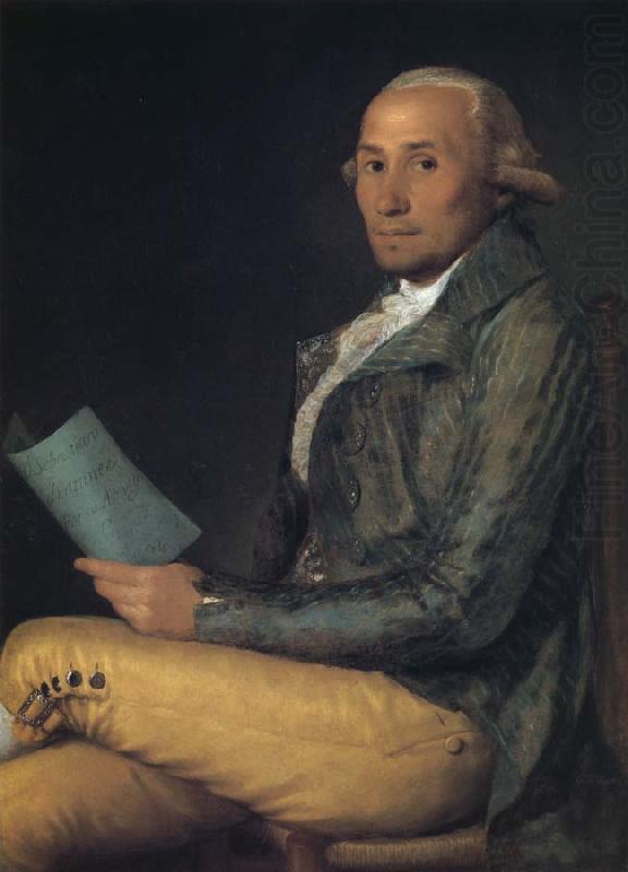 Sebastian Martinez, Francisco Goya
